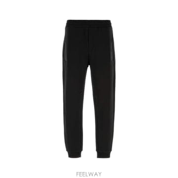 26FW 몽클레어 스트레이트 팬츠 L20918H0001189AZY 999 BLACK