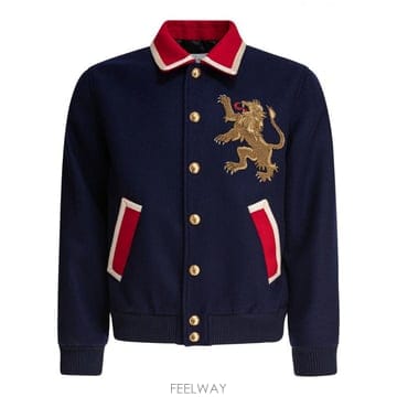 26SS 셀린느 Lion 테디 자켓 in 울 플란넬 RV0KC239D07RB TP578190815
