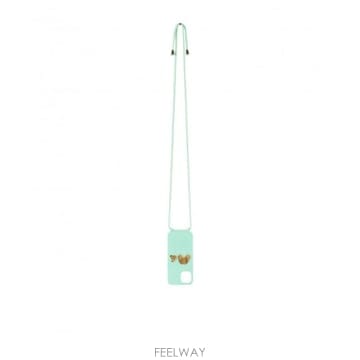 22SS 팜엔젤스 맨즈 phone 케이스 PMPA031S22PLA0027160OSFLUOGREENBROWN 