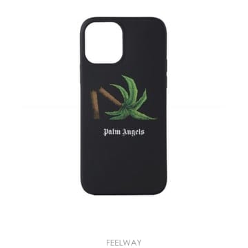 22SS 팜엔젤스 맨즈 phone 케이스 PMPA030S22PLA0041055OSBLACKGREEN TP57