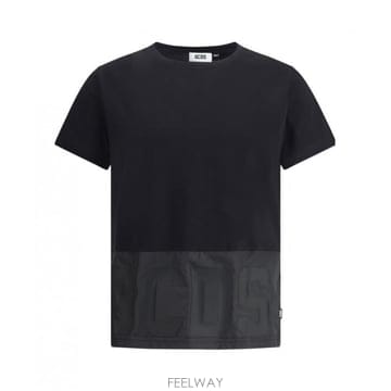 지씨디에스 맨즈 티셔츠 블랙