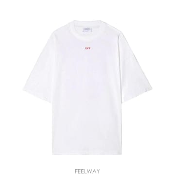 Off White 26 FW ����ȭ��Ʈ ������ �ַο� Ƽ���� OMAA161F24JER0060125 TP45831296826 FW ����ȭ��Ʈ ������ �ַο� Ƽ���� OMAA161F24JER006