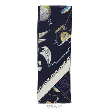 인더샵 Tory Burch 토리버치 블루 스카프