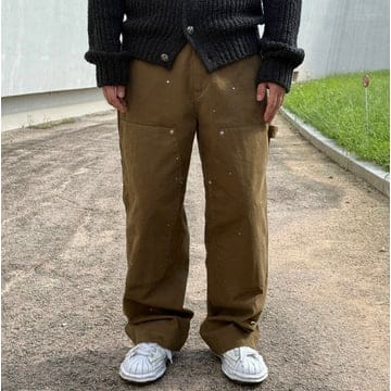 프리미엄 카치온페인팅팬츠 무료배송