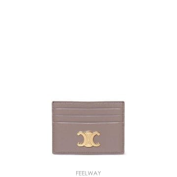 그란데비타 해외 셀린느 여성 TRIOMPHE LEATHER CARD CASE 10L833DPV10BL