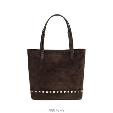 Valentino �׶�����Ÿ �ؿ� �߷�Ƽ�� ����ٴ� ���� ROCKSTUD SMALL LEATHER TOTE BAG WB0T75�׶�����Ÿ �ؿ� �߷�Ƽ�� ����ٴ� ���� ROCKSTUD SMALL 