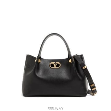 Valentino �׶�����Ÿ �ؿ� �߷�Ƽ�� ����ٴ� ���� VLOGO SIGNATURE SMALL LEATHER TOTE WB0�׶�����Ÿ �ؿ� �߷�Ƽ�� ����ٴ� ���� VLOGO SIGNATURE