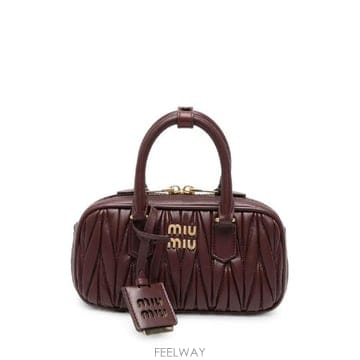 Miu Miu �׶�����Ÿ �ؿ� �̿�̿� ���� ARCADIE MINI LEATHER HANDBAG 5BP088AN88F000�׶�����Ÿ �ؿ� �̿�̿� ���� ARCADIE MINI LEATHER HAN
