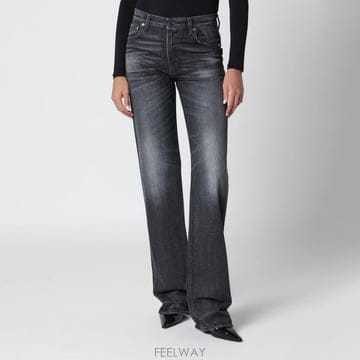 26 F/W 하이쿠레 블랙 스트레이트 레그 진 인 코튼 HEW0335 B0052306842
