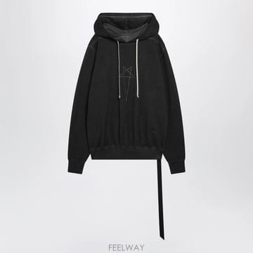 26 F/W 릭오웬스 다크쉐도우 워싱 블랙 TOWER 오버사이즈 코튼 B0052306869