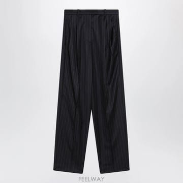 26 F/W 지방시 네이비 블루 핀스트라이프 울 트라우저 BW51AH B0052306891