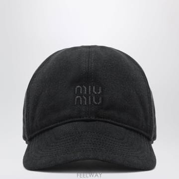 [A1] 미우미우 5HC3702CR2 야구 모자 베이스볼캡 여성 5HC3702CR2F0002