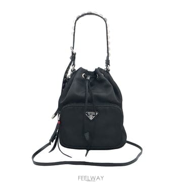 PRADA �߰���ǰ�Ǵ��� / Prada(�����) 1BE027 2BYB F0D9A ����+���� ���͵� ��Ŷ�� 2WAY�߰���ǰ�Ǵ��� / Prada(�����) 1BE027 2BYB F0D9A ����+