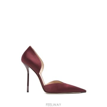 빅토리아베컴 Angle dOrsay satin pumps 12219449737480 TP725556112