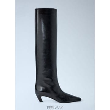 26 FW 카이트 여성 데이비스 무릎 높이 부츠 kha0265034blk