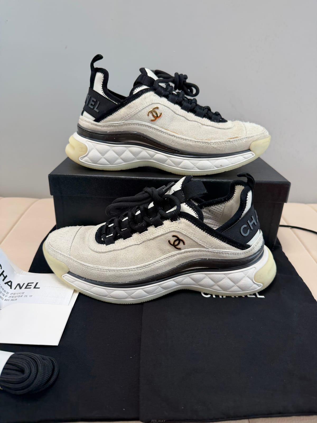 CHANEL [Ʈ����] 37.5/245) ���� �ͽ������̹� ����Ŀ��[Ʈ����] 37.5/245) ���� �ͽ������̹� ����Ŀ��