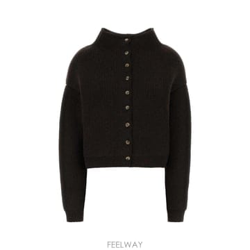 [X45]카이트 18336645K645 918 여성 스웨터 니트 가디건 Dark brown cashmere 