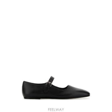 THE Row [X45]���ο� F1003N61 BLK ���� �÷����� �߷��������� �޸����� Black nappa leathe[X45]���ο� F1003N61 BLK ���� �÷����� �߷��������� ��