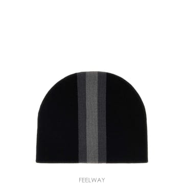 [X45]구찌 A007FI4GALH 1062 남성 모자 버킷햇 비니 헤드밴드 Black wool beanie