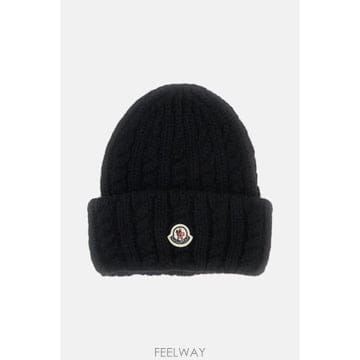 [G95]몽클레어 3B00031N0403999 여성 모자 스카프 주얼리 가방 CABLE KNIT WOOL B