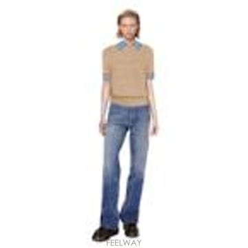 [G95]라반 26AMPU103ML0622M898 여성 니트 풀오버 스웨터 가디건 KNITTED T SHIR