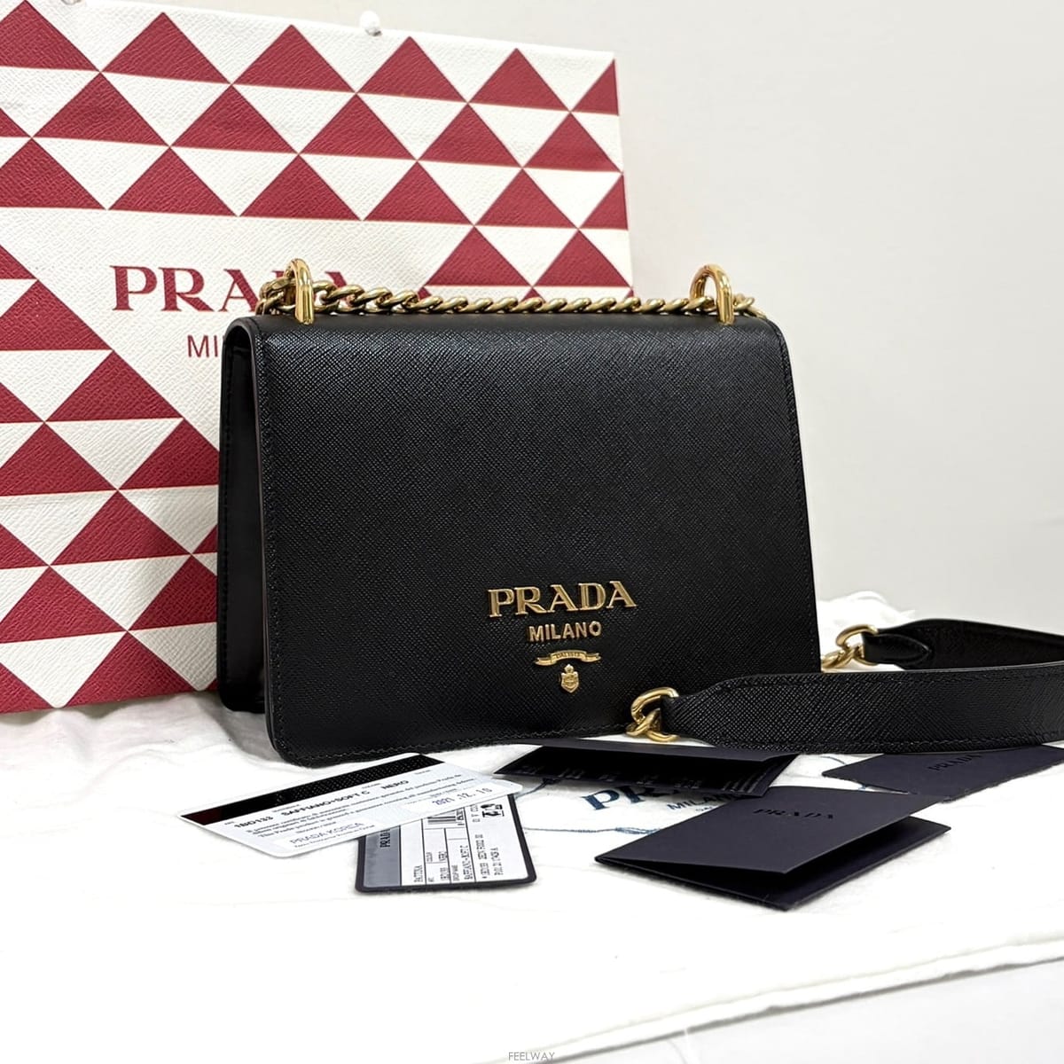 PRADA ����� ���ǾƳ� ü�� ����� ���� (1BD133)����� ���ǾƳ� ü�� ����� ���� (1BD133)
