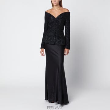 [A1] 셀프포트레이트 AW26-057XAPL 원피스 드레스 여성 AW26-057XAPLB