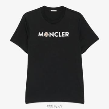 국내배송 [제이밀란] 26F/W 몽클레어 남성 로고 반팔 티셔츠 8C00051