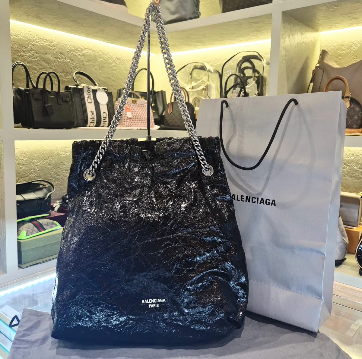 Balenciaga �߷��þư� ũ���� �̵�� ü�� ��Ʈ�� 742941�߷��þư� ũ���� �̵�� ü�� ��Ʈ�� 742941