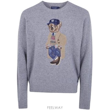 Ralph Lauren 26FW ���� �����η� ���� Ƽ���� 710 B28 590 001 GREY COMBO26FW ���� �����η� ���� Ƽ���� 710 B28 590 001 GREY CO