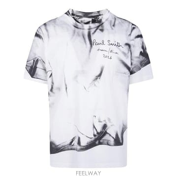 Paul Smith 26FW �� ���̽� ž M1R 919T WP6203 79 WHITE BLACK PRINT26FW �� ���̽� ž M1R 919T WP6203 79 WHITE BLACK PRINT