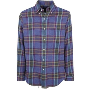Ralph Lauren 26FW ���� �����η� ���� ���� 710 B30 152 002 BLUE PURPLE HEATHER MULTI26FW ���� �����η� ���� ���� 710 B30 152 002 BLUE PURP