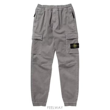 26FW 스톤아일랜드 로고 패치 남성 조거 팬츠 L2S15 3100033 S00L1 V0160