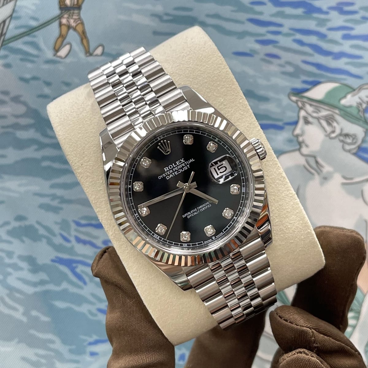 Rolex ������*����*�ѷ��� ��������Ʈ 41mm ���̾� 10p ���� 126334������*����*�ѷ��� ��������Ʈ 41mm ���̾� 10p ���� 126