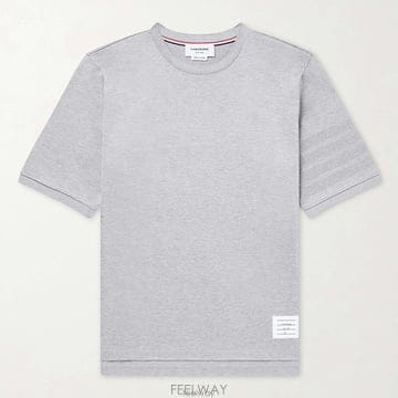 Thom Browne 26 FW ����� �׷��� �ΰ� ���ø��� ��Ʈ������ Ŭ���� ũ��� ��ư ���� Ƽ����26 FW ����� �׷��� �ΰ� ���ø��� ��Ʈ������ Ŭ���� 
