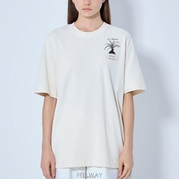 Jacquemus 26 FW ��ũ���� Le Palmier �׷��� ������ Ƽ���� 26HTSU00354AJ00226 1PZ26 FW ��ũ���� Le Palmier �׷��� ������ Ƽ���� 26HTSU0