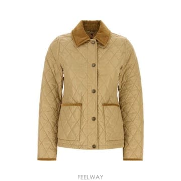 26FW 버버리 퀄티드 나일론 자켓 8107511 C1544 Beige o Tan