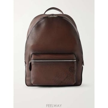 벨루티 타임 오프 풀그레인 레더 백팩 M317344 B0082307302