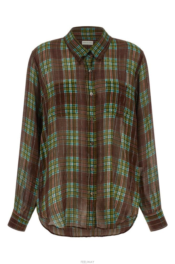 Dries Van Noten 26 F/W �帮�� �� ��ư CHEERS üũ ���� 262010705 B003225729926 F/W �帮�� �� ��ư CHEERS üũ ���� 262010705 B0032