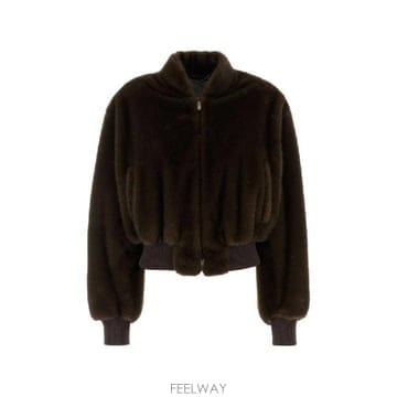 스텔라 맥카트니 FAUX FUR BOMBER 자켓