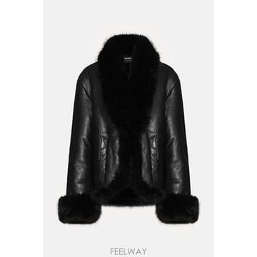 26 F/W 로테이트 본드 레더 자켓 117004100100 B0032289273