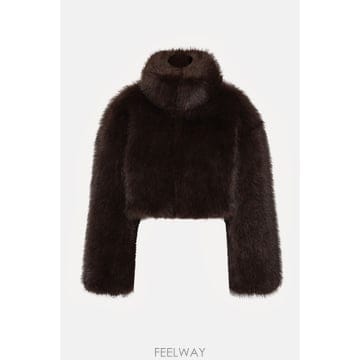 26 F/W 로테이트 페이크 퍼 크롭 자켓 11655316671667 B0032289274