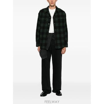 Ami �׶�����Ÿ �ؿ� �ƹ� ���� WOOL CHECKEC ���� USH875WV0220A258�׶�����Ÿ �ؿ� �ƹ� ���� WOOL CHECKEC ���� USH875WV02