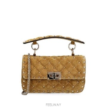 Valentino �׶�����Ÿ �ؿ� �߷�Ƽ�� ����ٴ� ���� ROCKSTUD SPIKE SMALL LEATHER SHOULDER�׶�����Ÿ �ؿ� �߷�Ƽ�� ����ٴ� ���� ROCKSTUD SPIKE 