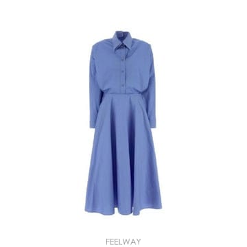 Balenciaga �׶�����Ÿ �ؿ� �߷��þư� ���� COTTON MIDI DRESS A0028GTRM284200�׶�����Ÿ �ؿ� �߷��þư� ���� COTTON MIDI DRESS A002