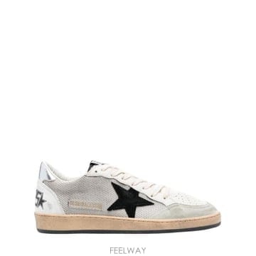 26FW 골든구스 볼 스타 스웨이드 스니커즈 GMF00117 F00321581780 BLACK