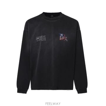26FW 리프레젠트 반팔 티셔츠 MLM100911 01 BLACK