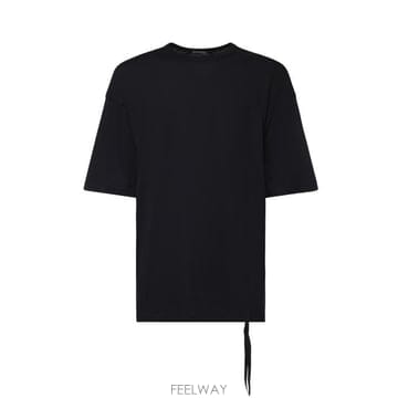 26FW 앤 드뮐미스터 반팔 티셔츠 B0014552 FA206099 BLACK