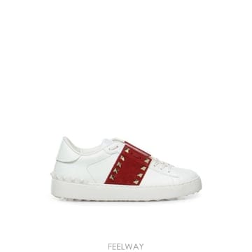 26FW 발렌티노 가라바니 스니커즈 9W2S0A01 ZBV3FB WHITE red