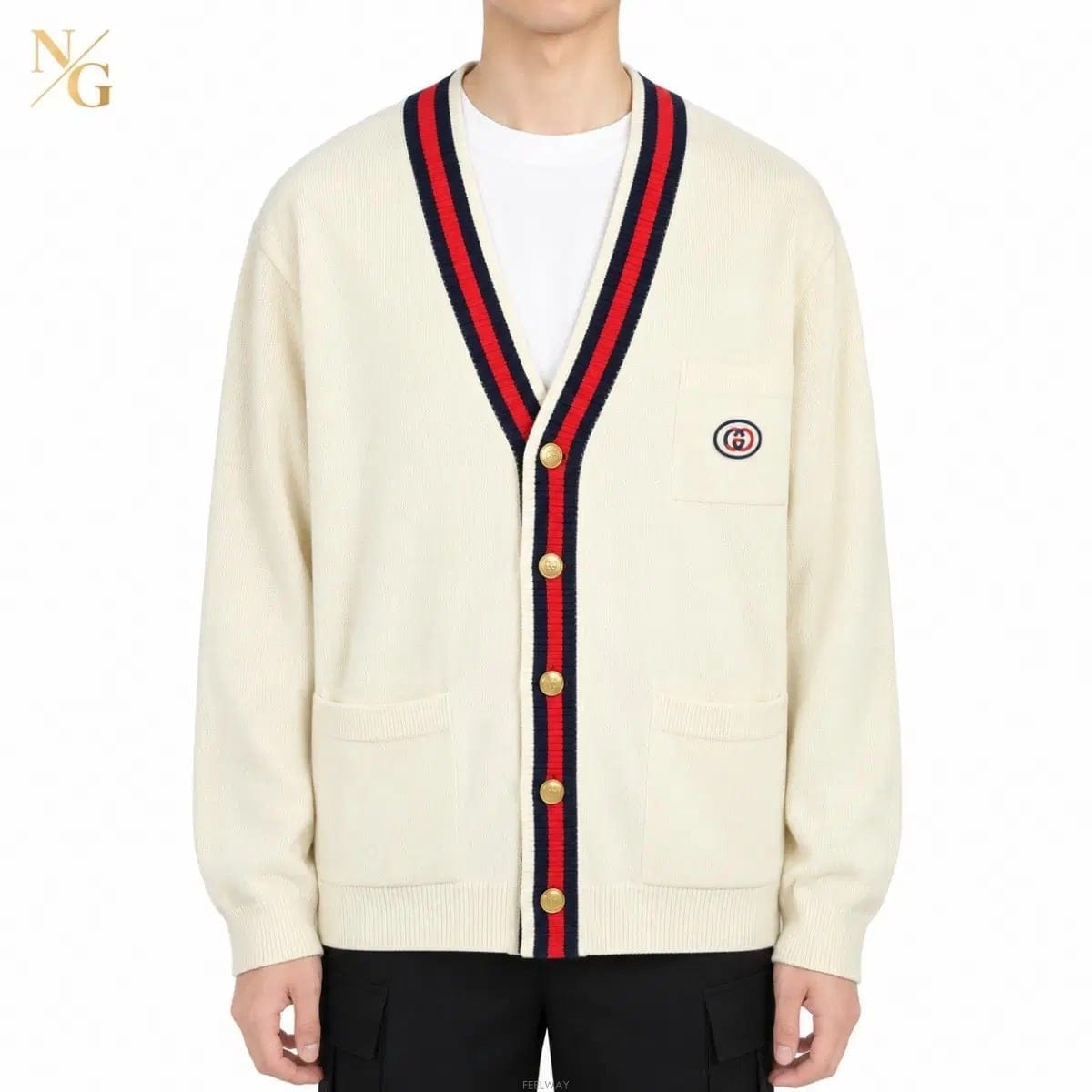 GUCCI [��ǰ/�������] ���� GG ���� ��ư ��Ʈ ����� ���̺��� XL / 105[��ǰ/�������] ���� GG ���� ��ư ��Ʈ ����� ���̺���